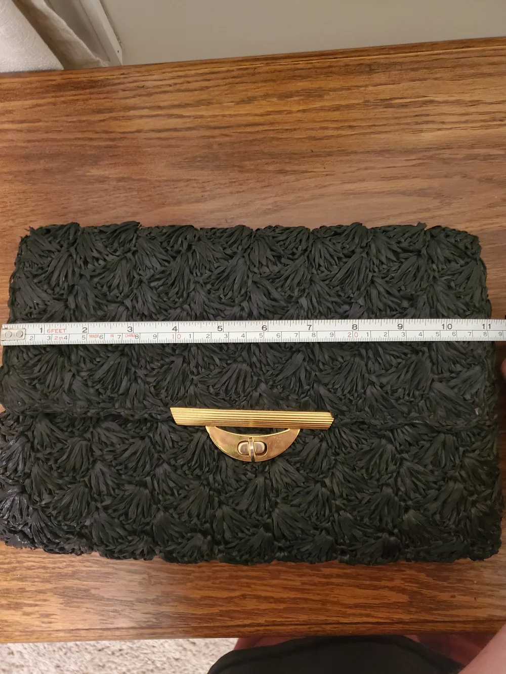 Vintage Alexander's Black Clutch